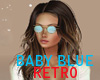 ST baby BLUE Retro Gold