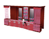 Pink bar with poses