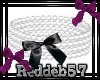 *RD* Pearl Blk Bow Chk