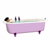 Lavender Bathtube poses