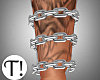 T! Silver Wrist Chains R