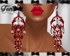 Crimson Gothic Earrings