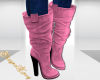 SE-Pink Suede Boots