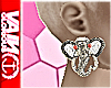 |Earrings| Pachyderm