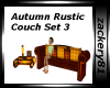 Autumn Rustic Couch Set