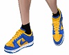 Papipo Yellow Blue Shoes