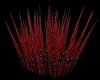 Red animated grass
