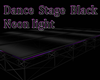 Dance Stage Black Neon