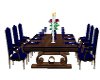 royal blue table