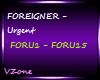 FOREIGNER-Urgent