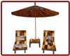M) Beach Chair-Umbrella