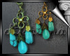d3✠ Peacock Earrings