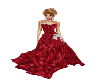 robe longue rouge pallet