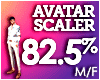 AVATAR SCALER 82.5%