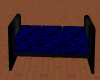 Blue Zebra Bench