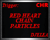 RED HEARTS PARTICLES