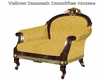 Yellow Damask Chair