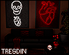 Dark Skeleton Room