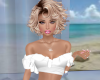 White Ruffle Top White Ruffle Top