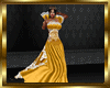 Golden Queen Gown