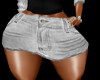 ~CC~Grey Jean Skirt F82