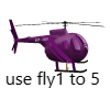 purple helicopter