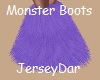 Purple Monster Boots