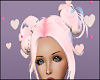 Pink Floating Hearts