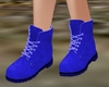 Blue Hiking Boots