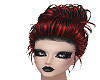 black red emo hair