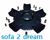 Sofa 2 Big Dream Blue