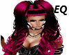 EQ pink and black hair