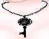 Black Frost Key Necklace