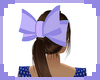 [S] Purple Hair Bow