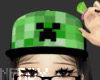 N☆ creeper hat :3