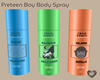 Tween Boys Body Spray