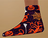 Halloween Socks flat 1 F