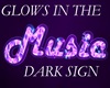 Purple ANIM. Music Sign