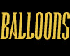 Black N Yellow Balloons