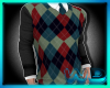 (W) Sweater-Tie Argyle