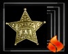 Sheriff Floor Badge