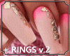 T-Pastel Nails + Rings