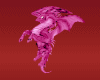 pink flying dragon