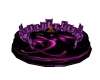 Purple Fire Love Couch