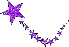 shooting star/purple