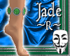 Silver Anklet *Jade*R