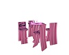 Pink Butterfly Bar Table