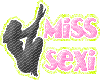 miss sexy sticker