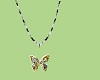 {HB} Butterfly necklace
