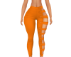 Strapped orange pants